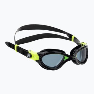 Plaukimo akiniai Cressi Flash black/lime smoked