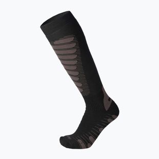 Slidinėjimo kojinės Mico Heavy Weight Superthermo Primaloft Merino Ski nero grigio