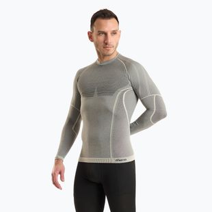 Vyriški termoaktyvūs marškinėliai Mico Odor Zero Round Neck grigio