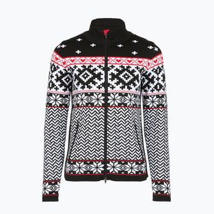 Moteriškas termoaktyvus džemperis Newland Kylie Full Zip black/white