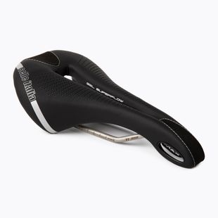Selle Italia MAX FLITE GEL SUPERFLOW L TI 316 dviračio balnelis juodas SIT-024H901IKC002