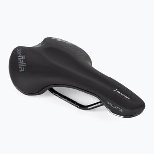 Selle Italia Flite Boost Tm Manganese Rail Soft-Tek dviratininko balnelis juodas SIT-017A320MHC001
