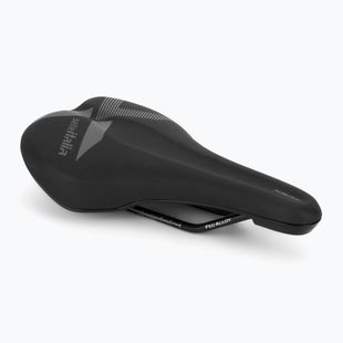 Dviračio balnelis Selle Italia X-Bow, Fec Alloy Rail, Soft-Tek black