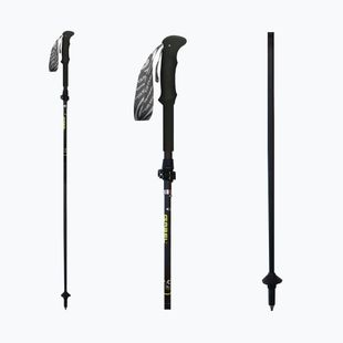 Šiaurietiško ėjimo lazdos GABEL Carbon Feather XTS black