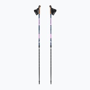 Šiaurietiško ėjimo lazdos GABEL Strech Carbon purple