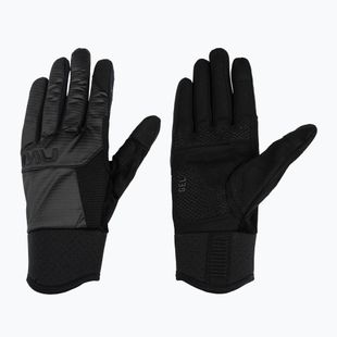 Vyriškos dviračių pirštinės Northwave Fast Gel black