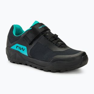 Moteriški dviračių MTB batai Northwave Escape Evo 2 black/turquoise