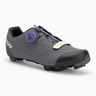 Moteriški dviračių MTB batai Northwave Razer dark grey/dark purple