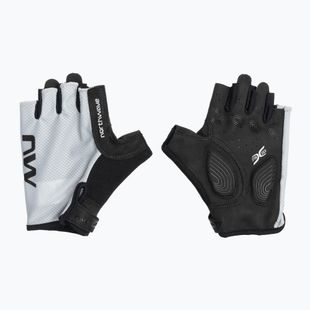 Vyriškos dviračių pirštinės Northwave Active Short Finger light grey