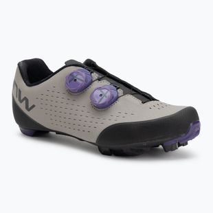 Vyriški dviračių MTB batai Northwave Rebel 3 sand/dark purple