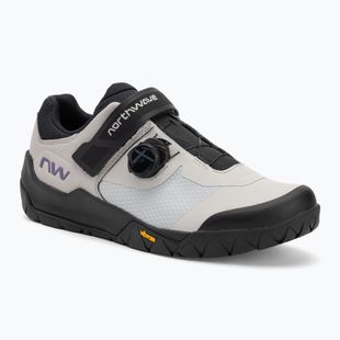 Vyriški dviračių MTB batai Northwave Overland Plus light grey/dark purple