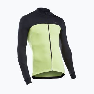 Vyriškas dviračio džemperis Northwave Force 2 Jersey FZ cool matcha/black