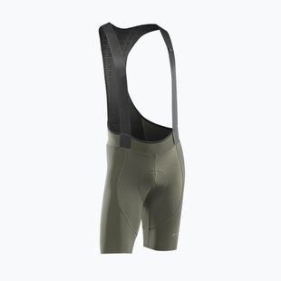 Vyriški dviračių šortai Northwave Fast Bibshort forest green