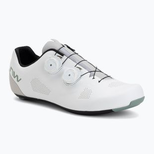 Vyriški plento dviračių batai Northwave Revolution white/light grey