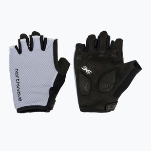 Vyriškos dviračių pirštinės Northwave Active Max Short Finger ice grey
