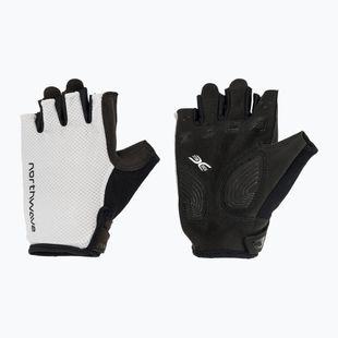 Vyriškos dviračių pirštinės Northwave Active Max Short Finger light grey