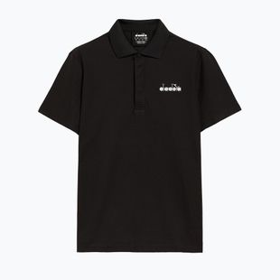 Vyriški teniso polo marškinėliai Diadora Statement black 102.176856