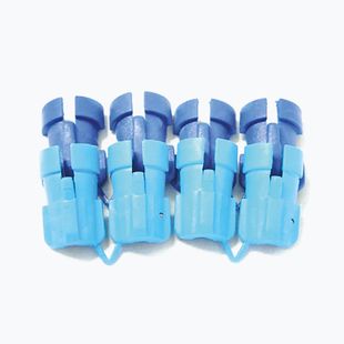 Fizan Flexy stulpų sekcijų užrakto plėstuvas 4 vnt., mėlyna/žalia 114AL+116AL