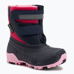 Vaikiški sniego batai Boatilus Hybrid Sport 2 Velcro fuchsia