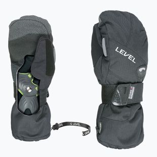 Vyrų slidinėjimo pirštinės Level Half Pipe Mitt Gore-Tex black