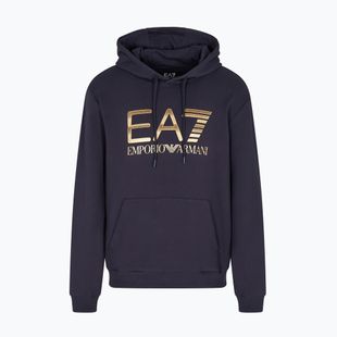 Vyriškas džemperis EA7 Emporio Armani Train Logo Series Big Logo Hoodie armani blue