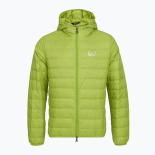Vyriška striukė EA7 Emporio Armani Train Core Id Down Light Jacket Hoodie macaw green