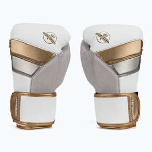 Bokso pirštinės Hayabusa T3 white/gold