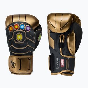 Bokso pirštinės Hayabusa Marvel's Thanos gold/black