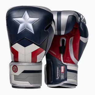 Bokso pirštinės Hayabusa Marvel's Captain America silver/blue