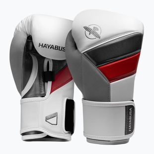 Bokso pirštinės Hayabusa T3 white/red