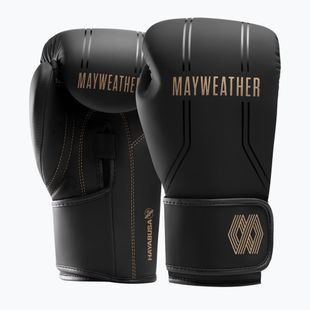 Bokso pirštinės Hayabusa Mayweather Contender black/gold