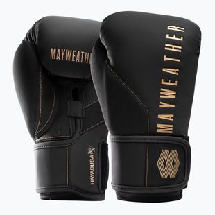 Bokso pirštinės Hayabusa Mayweather Champ black/gold