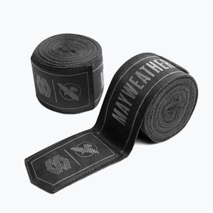 Boksininkų bintai Hayabusa Mayweather Stretch Hand Wraps 450 g black