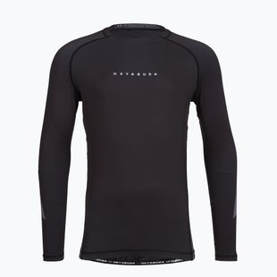 Vyriškas ilgomis rankovėmis rashguardas Hayabusa Core Rash Guard black