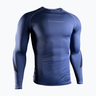 Vyriškas ilgomis rankovėmis rashguardas Hayabusa Core Rash Guard blue