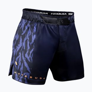 Vyriški treniruočių šortai Hayabusa Apex Fight Mid navy/orange
