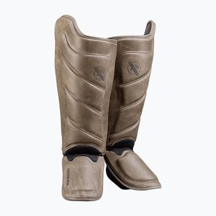 Hayabusa T3 LX blauzdų apsaugos rudos spalvos T3LXSSG-BRS blauzdikaulių apsaugos