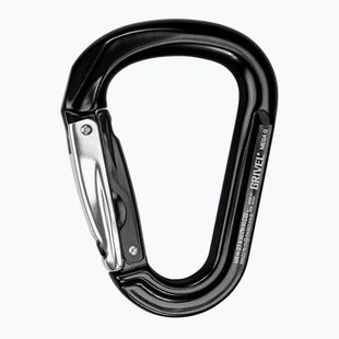 Karabinas Grivel Mega K6G Twin Gate black/black