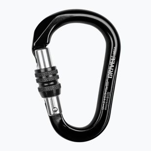 Karabinas Grivel Mega K6N Screw Lock black/black