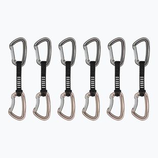 Rinkinys Grivel ALL-Round Alpha 6 pakelių laipiojimo ekspresų 11 cm juoda/geltona
