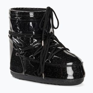 Moteriški sniego batai Moon Boot Icon Low Glitter black