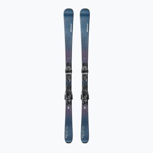 Moteriškos kalnų slidės + apkaustai Nordica Belle 72 + TP2COMP10 FDT midnight-blue/rainbow