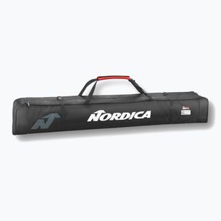 Slidžių dėklas Nordica Single Ski Bag (Eco Fabric) black/white/red