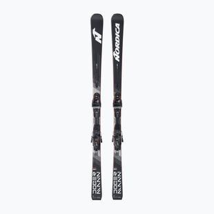 Kalnų slidės + apkaustai Nordica Doberman Multigara DC + Comp 13 FDT black/white