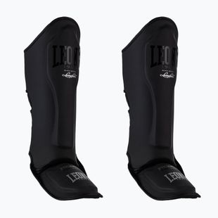 LEONE 1947 Black Edition blauzdikaulių protektoriai juodi PT119