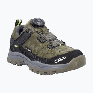 Vaikiški žygio batai CMP Kiruna Low FitGo Waterproof olive