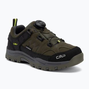 Vaikiški žygio batai CMP Kiruna Low FitGo Waterproof olive
