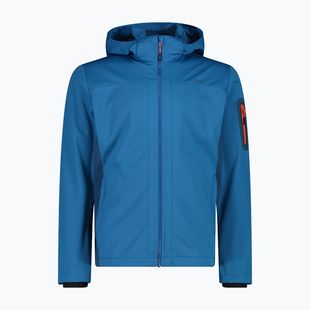 Vyriška softshell striukė CMP 39A5027 Zip Hood pacific/ocean