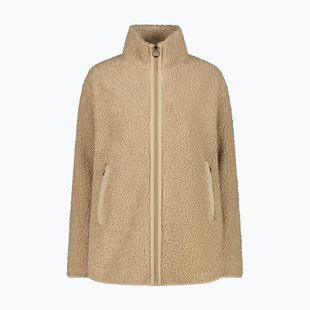 Moteriška striukė CMP 35P3846 Long Teddy Highloft cookie