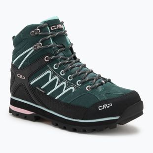 Moteriški trekking batai CMP Moon Mid WP trek/green/pink